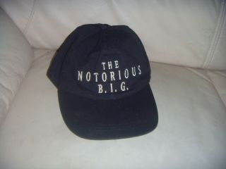 Vintage 1997 The Notorious B.  I.  G.  1972 - 1997 Baseball Hat Hip Hop Rap