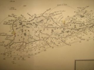1888 imray chart puerto rico virgin islands map nautical blueback navigation 10