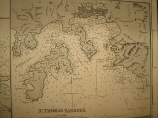 1888 imray chart puerto rico virgin islands map nautical blueback navigation 2