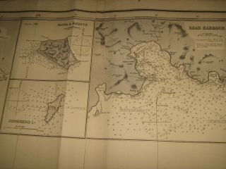 1888 imray chart puerto rico virgin islands map nautical blueback navigation 8