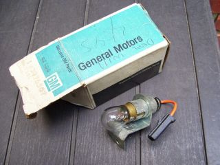Vintage Nos Gm Trunk Compartment Tool Lamp Light Auto Car Chevy Camaro