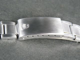 Vintage Rolex 7835 19mm 261 Stainless Steel Ss Authentic Mens Watch Band Strap