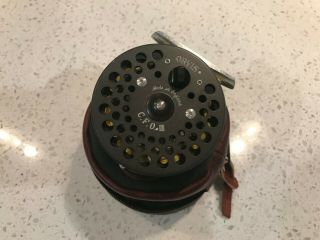 Vintage Orvis Cfo Iii Fly Reel Made In England With Case And Hydros Line