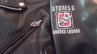 The Rolling Stones 94/95 Voodoo Lounge Tour Motorcycle Jacket Rare