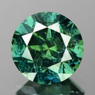 1.  50 Cts Sparkling Rare Fancy Green Color Natural Loose Diamond