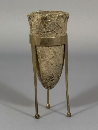 180422 - Extremly Rare and Old Gold smelt cup 6th - 9th century - Ethiopia. 3