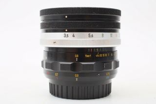 Nikon 5.  5cm f3.  5 Micro - Nikkor PreSet v.  1 55mm 1:1 Lens 55/3.  5 MACRO F lens,  RARE 2