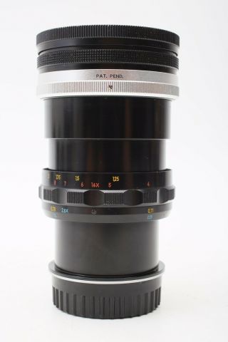 Nikon 5.  5cm f3.  5 Micro - Nikkor PreSet v.  1 55mm 1:1 Lens 55/3.  5 MACRO F lens,  RARE 4