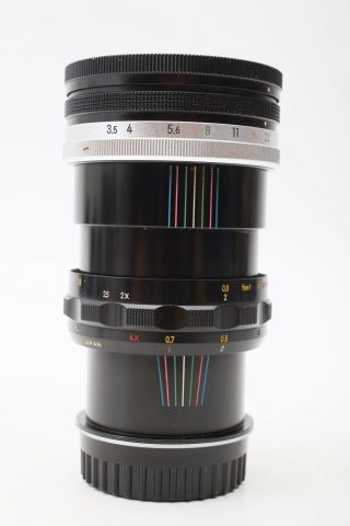 Nikon 5.  5cm f3.  5 Micro - Nikkor PreSet v.  1 55mm 1:1 Lens 55/3.  5 MACRO F lens,  RARE 5