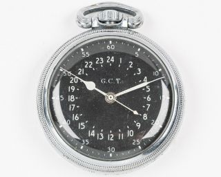 Vintage Hamilton 16s 22 Jewel Adj.  4992b Pocket Watch W/ Keystone Case