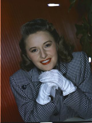 Barbara Stanwyck Stunning Quality Color Vintage 8x10 Photo Transparency