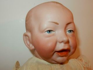 Antique German Bisque 100 Kammer Reinhardt Kaiser Character Baby Doll 14 " K R