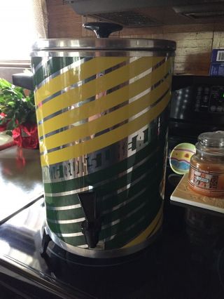 Vintage John Deere Coffee Pot Percolator; Insulated,