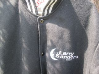 LARRY SANDERS SHOW Vintage 1993 GARRY SHANDLING Film Crew Jacket RIP TORN 3