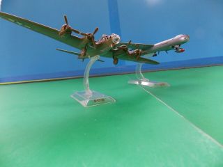 vintage AURORA small scale B - 17 & B - 36 built with old style stand 2