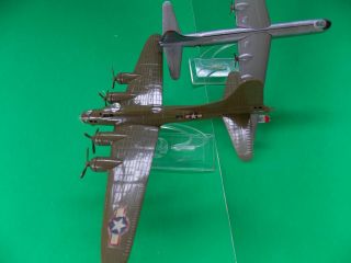 vintage AURORA small scale B - 17 & B - 36 built with old style stand 4