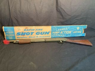 Rare Vintage Daisy Pump Model 760 Training Toy Gun With Box