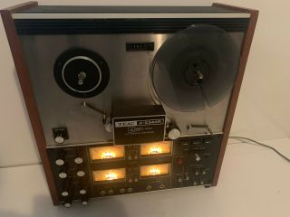 Vintage Teac A - 2340r Simul - Sync Reel To Reel 4 Channel Tape Deck
