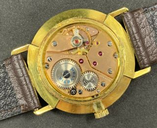 Rare Vintage HELVETIA slim Gents Swiss Watch Cal.  74,  17 Jewels 1966 6