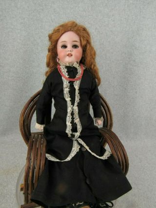 17 " Antique Bisque Shoulder Head German Simon & Halbig Doll S & H