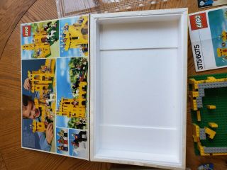 Vintage (1978) LEGO 6075 / 375 Yellow Classic Castle Set - w/ box & instructions 7