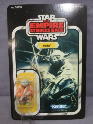 Star Wars Vintage Yoda Action Figure Complete 1980 Empire Strikes Back