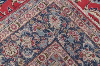 Traditional Floral Area Rugs Hand - Knotted Oriental Dinning Room Carpet 10x14 RED 11