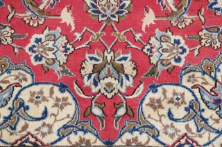 Traditional Floral Area Rugs Hand - Knotted Oriental Dinning Room Carpet 10x14 RED 8