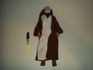 Vintage Star Wars 12 Inch Ben Obi Wan Kenobi With Lightsaber