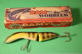 Dam Vampir Vintage Wooden Fishing Lure From The 30 