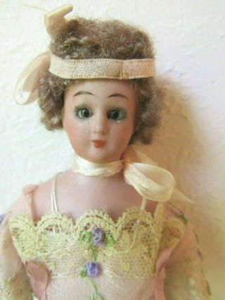 Antique Simon Halbig Doll 1160 Bisque Head 6 - 1/2 
