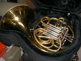 Vintage Conn Double Horn