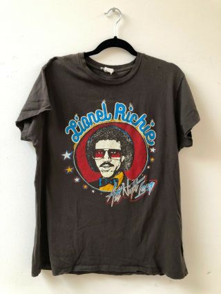 Vintage,  Lionel Richie T - Shirt,  All Night Long,  Large,  Orginal