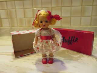Four 1950 ' s Muffie Dolls plus clothing and accessories 2