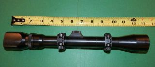 Weaver V7 - W Wide Angle 2.  5 - 7x32mm 1 " Steel Tube Vintage Rifle Scope W/mounts
