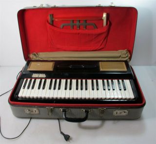 Vintage Gretsch 1960s Suitcase Electric Air Organ Keyboard W/ Detachable Legs