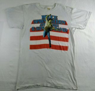Bruce Springsteen E Street Band Screen Star 1984 T - Shirt Co.  Size Large Rare