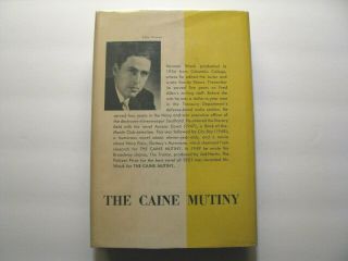 1951 RARE SIGNED TRUE 1ST ED.  THE CAINE MUTINY - HERMAN WOUK –PULITZER PRIZE 10