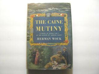 1951 RARE SIGNED TRUE 1ST ED.  THE CAINE MUTINY - HERMAN WOUK –PULITZER PRIZE 9