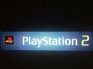 Sony Playstation 2 Vintage Sign Store Display 2