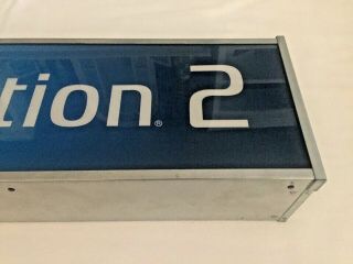 Sony Playstation 2 Vintage Sign Store Display 5