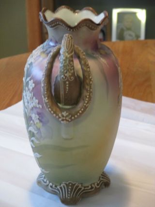 antique nippon moriage vase 2