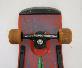 VTG 80 ' s Powell Peralta Tony Hawk Bird Claw Bones Skateboard Slimeball Wheels 12