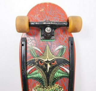 VTG 80 ' s Powell Peralta Tony Hawk Bird Claw Bones Skateboard Slimeball Wheels 3