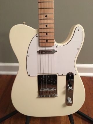 Fender Standard Telecaster 2006 Mim Vintage Cream White -