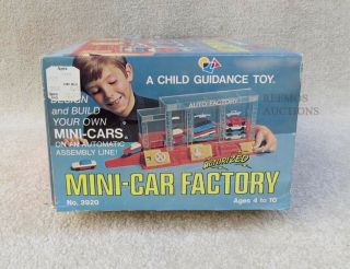 NICEST VINTAGE 60 ' s CHILD GUIDANCE MINI CAR FACTORY NO CRACKS 8
