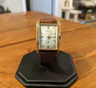 Very Fine Vintage Movado 14k Solid Gold Watch Estate Find