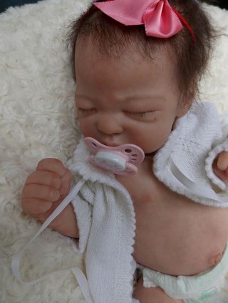 Rare Reborn Baby Girl Doll QUINLYNN by LAURA LEE EAGLES 11