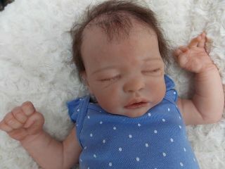 Rare Reborn Baby Girl Doll QUINLYNN by LAURA LEE EAGLES 2