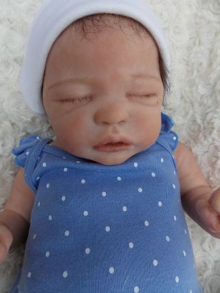 Rare Reborn Baby Girl Doll QUINLYNN by LAURA LEE EAGLES 6